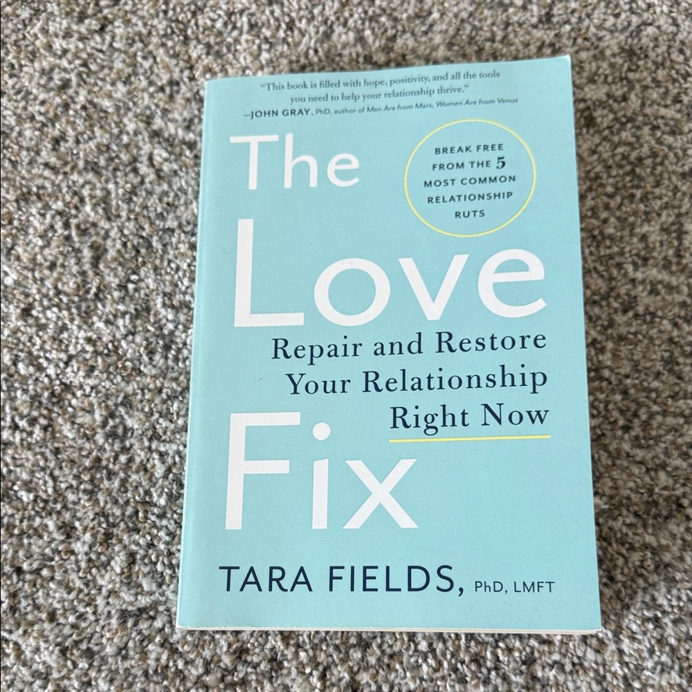 The Love Fix Book by Tara Fields